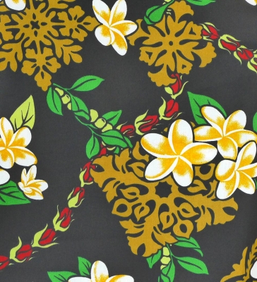 Hula Kids Set up Keiki / Plumeria / Black/ Gp68bk