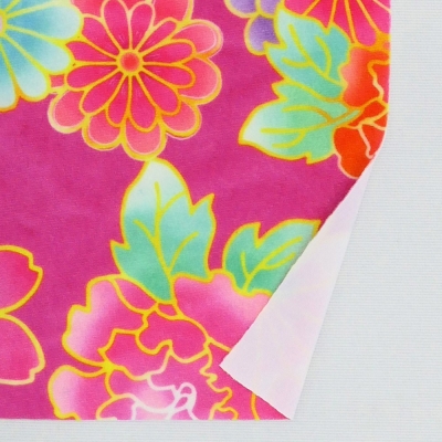 Japan Fabric / Chrysanthemum, Peony & Pine / JWA-001-PI