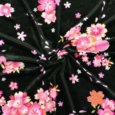 Japan Fabric / Cherry Blossom / JWA-003-BK