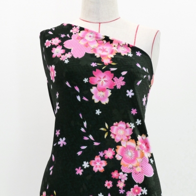 Japan Fabric / Cherry Blossom / JWA-003-BK