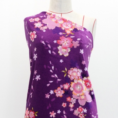 Japan Fabric / Cherry Blossom / JWA-003-RDPU