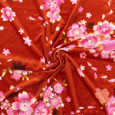 Japan Fabric / Cherry Blossom / JWA-003-RD