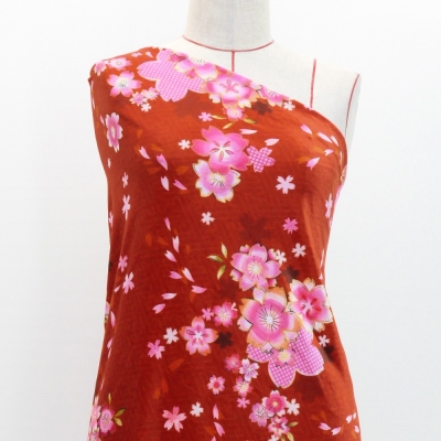 Japan Fabric / Cherry Blossom / JWA-003-RD