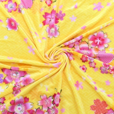 Japan Fabric / Cherry Blossom / JWA-003-YE