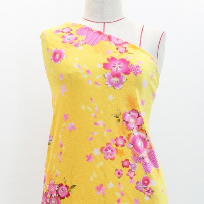 Japan Fabric / Cherry Blossom / JWA-003-YE