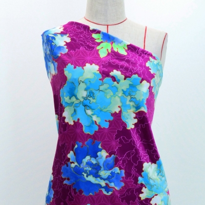 Japan Fabric / Peony / JWA-007-PU