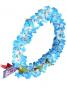 Hula Lei / Pulumeria / Blue / J111bl