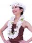 Hula Lei / Pulumeria / White / J111w