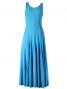 Hula Long Stretchy Dress / Blue / G1176a