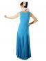 Hula Long Stretchy Dress / Blue / G1176a