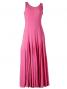 Hula Long Stretchy Dress / Pink / G1178a