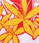 Hula Pa'u Skirt with Spider Lily Print / Red / G1461