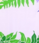Hula Pa'u Skirt with Lily & Plumeria Print / Lavender / J1648