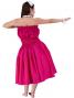 Hula Tube Top Blouse / Deep Rose / G1662dr