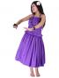 Hula Shirring Tube Top & Pa'u Skirt Set-Up / Violet / G1670v