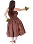 Hula Tube Top & Pa'u Skirt Set-Up / Brown / G1668br