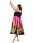 Hula Tube Top Dress with Bird of Paradise print / Pink  / G1817pi