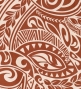Hula Pa'u Skirt with Kahiko Print / Brown / J1846