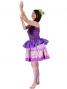 Tahitian Skirt with Lily & Lehua Print / Purple / G1857