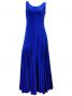 Hula Long Dress with Velvet / Royal Blue / G1908a