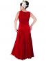 Hula Long Dress with Velvet / Red / G1911a