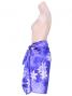 Pareo-like-Skirt with Gradation Plumeria Print / Purple / G1914p
