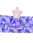 Pareo-like-Skirt with Gradation Plumeria Print / Purple / G1914p