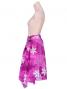 Pareo-like-Skirt with Gradation Plumeria Print / Pink / G1914pi