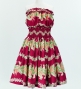 Hula Tube Top & Pa'u Set-Up / Heliconia / Red / J1959r