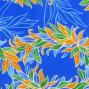 Tahitian Skirt with Maile Print / Blue / J1991
