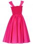 Hula Shantung Midi Dress / Pink / G1993pi