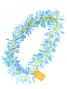Hula Long Lei / Spider Lily / Blue / J1995bl