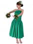 Hula Draping Tube Top & Pa'u Skirt Set-Up / Green / G2019g