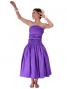 Hula Draping Tube Top & Pa'u Skirt Set-Up / Violet / G2019v