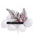 Hula Hair Clip / StarfIsh, Shell, and Pearl / White / J2049