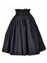 Hula Double & Reversible Pau Skirt with Kahiko  Print / Black / G2116