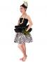 Tahitian Skirt with Kahiko Print / Cream / G2122