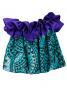 Tahitian Skirt with Kahiko Print / Green / G2123
