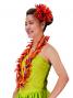 Hula Long Lei / Bird of Paradise / Orange and Purple / J2133