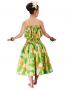 Hula Tube Top & Pa'u Set-Up / Hibiscus / Green / G2189g