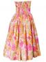 Hula Strapless Dress with Hibiscus / Pink  / G2196pi