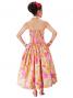 Hula Strapless Dress with Hibiscus / Pink  / G2196pi