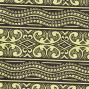 Hula Pa'u Skirt with Kahiko Print / Green /J2211