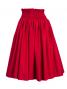 Hula Double & Reversible Pau Skirt with Kahiko  Print / Red / G2215