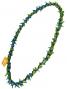 Hula Long Lei / Rosebud / Blue / J2256bl