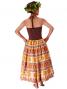 Hula Strapless Dress with Kahiko Print  / Brown  / G2260br