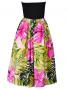 Hula Tube Top Dress with Hibiscus print / Pink  / G2261pi