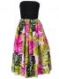 Hula Tube Top Dress with Hibiscus print / Pink  / G2261pi