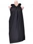 Hula Pareo with attached Sash / Black / G2263b