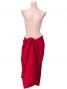 Hula Pareo with attached Sash / Red / G2263r